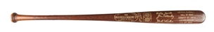 1974 Hall of Fame Induction Limited Edition Bat with Mickey Mantle and Whitey Ford